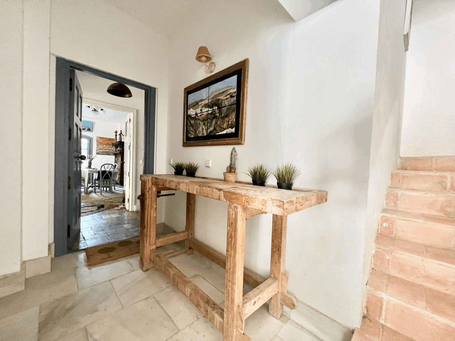 Beautiful unique house in a very picturesque setting built on the old rice mill in San Martín del Tesorillo