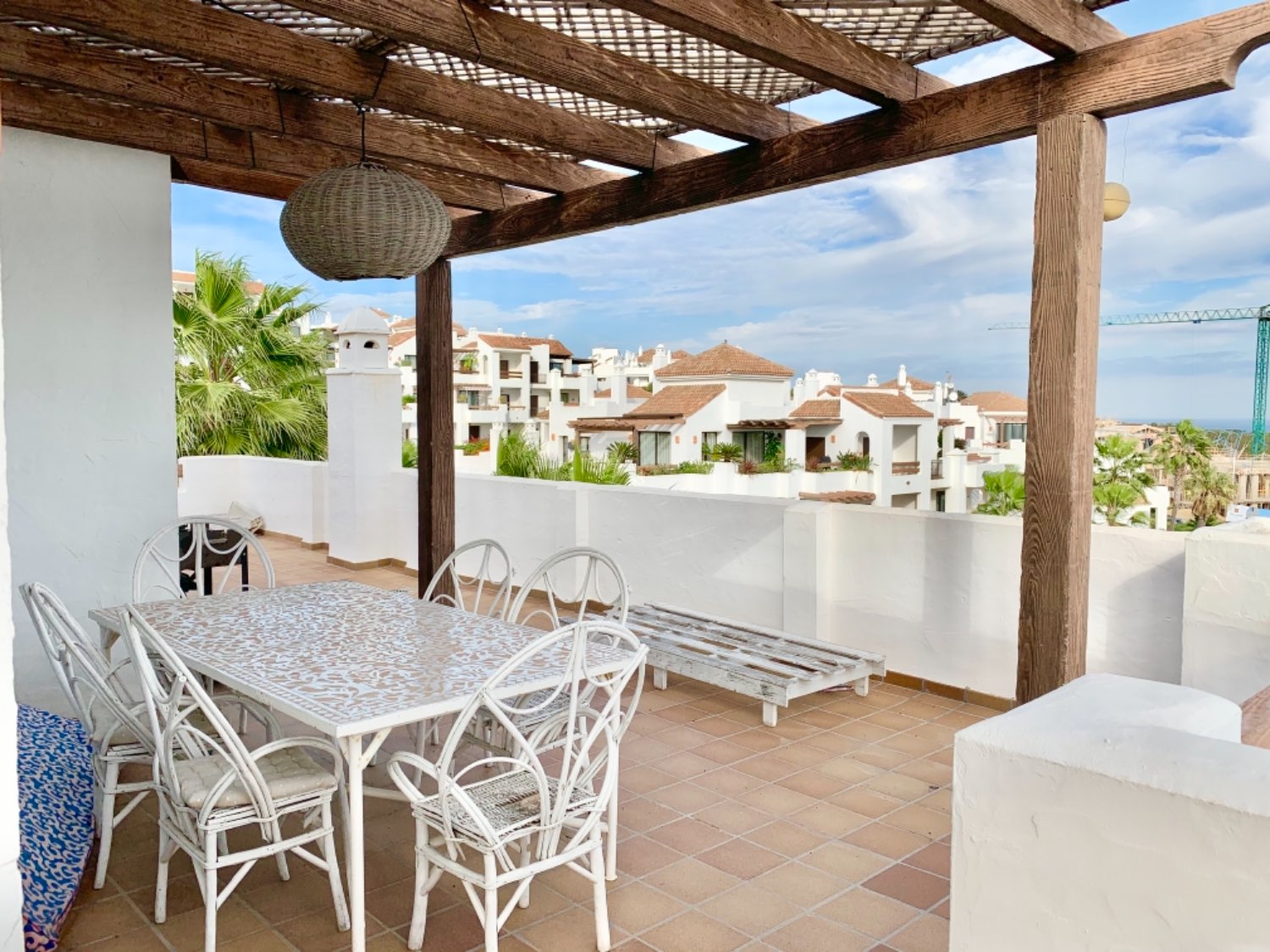 Dreamy views from this fabulous penthouse in Alcaidesa