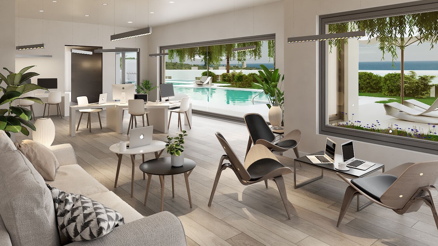 Exklusive Luxus-Duplex in Alcaidesa in der ersten Strandlinie