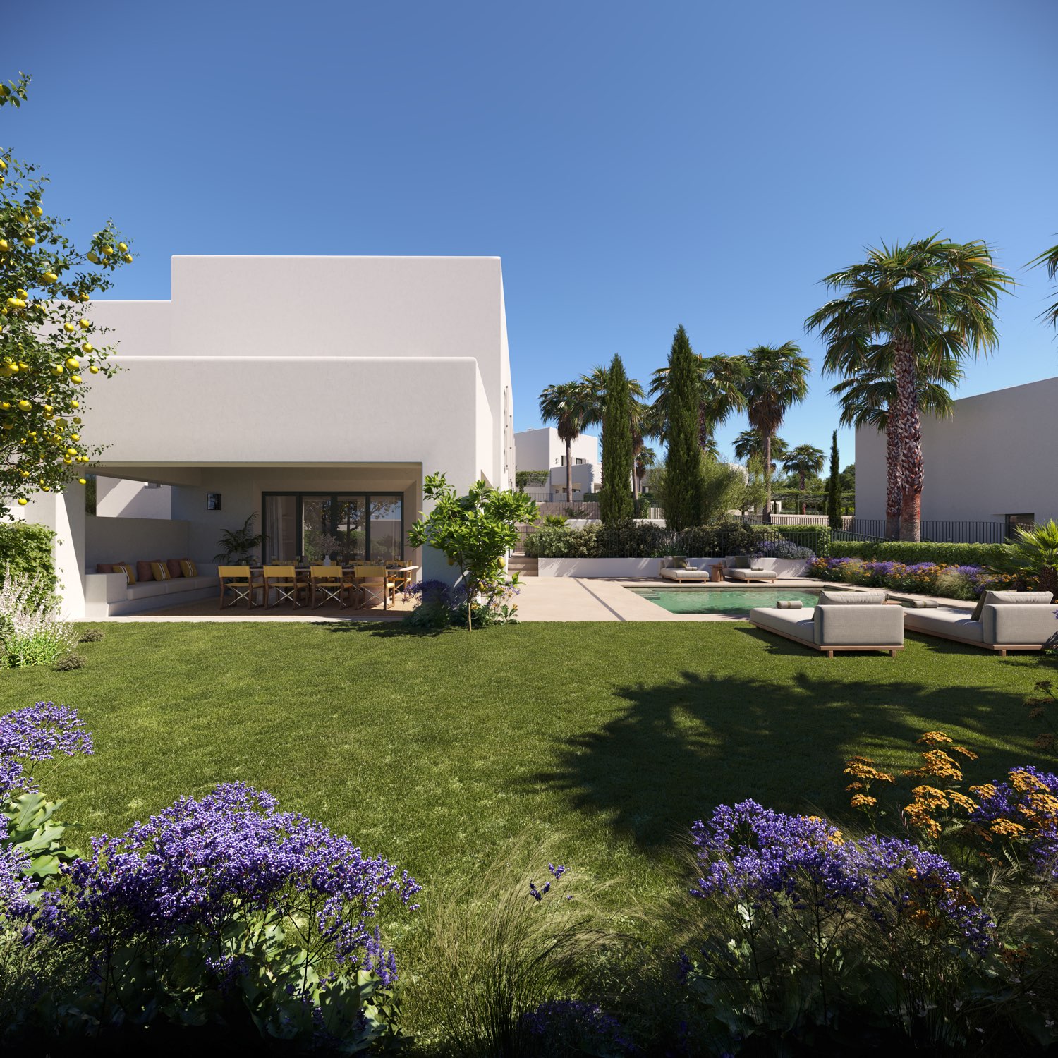 Las Villas - Sotogrande. Obra nueva en estado avanzado de construcción.