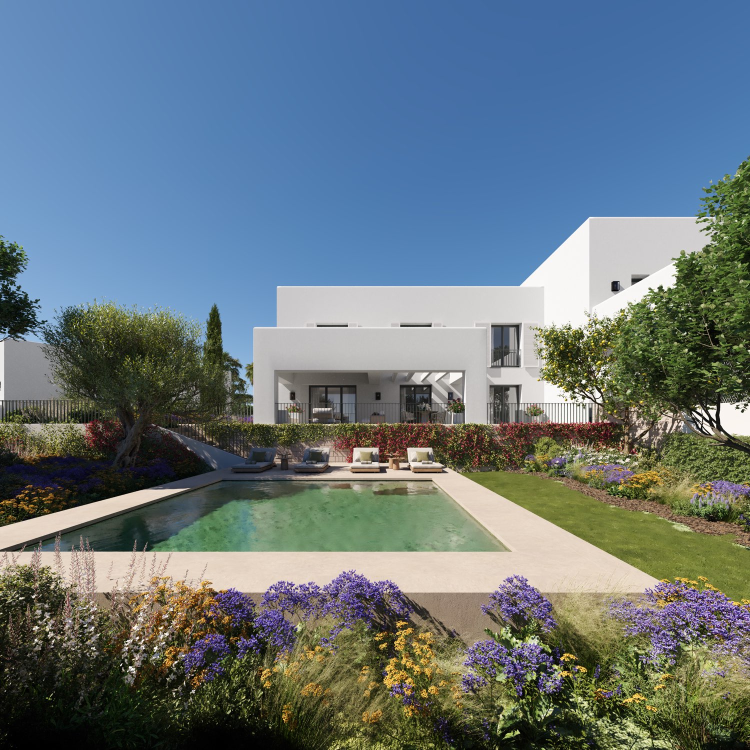 Las Villas - Sotogrande. Obra nueva en estado avanzado de construcción.