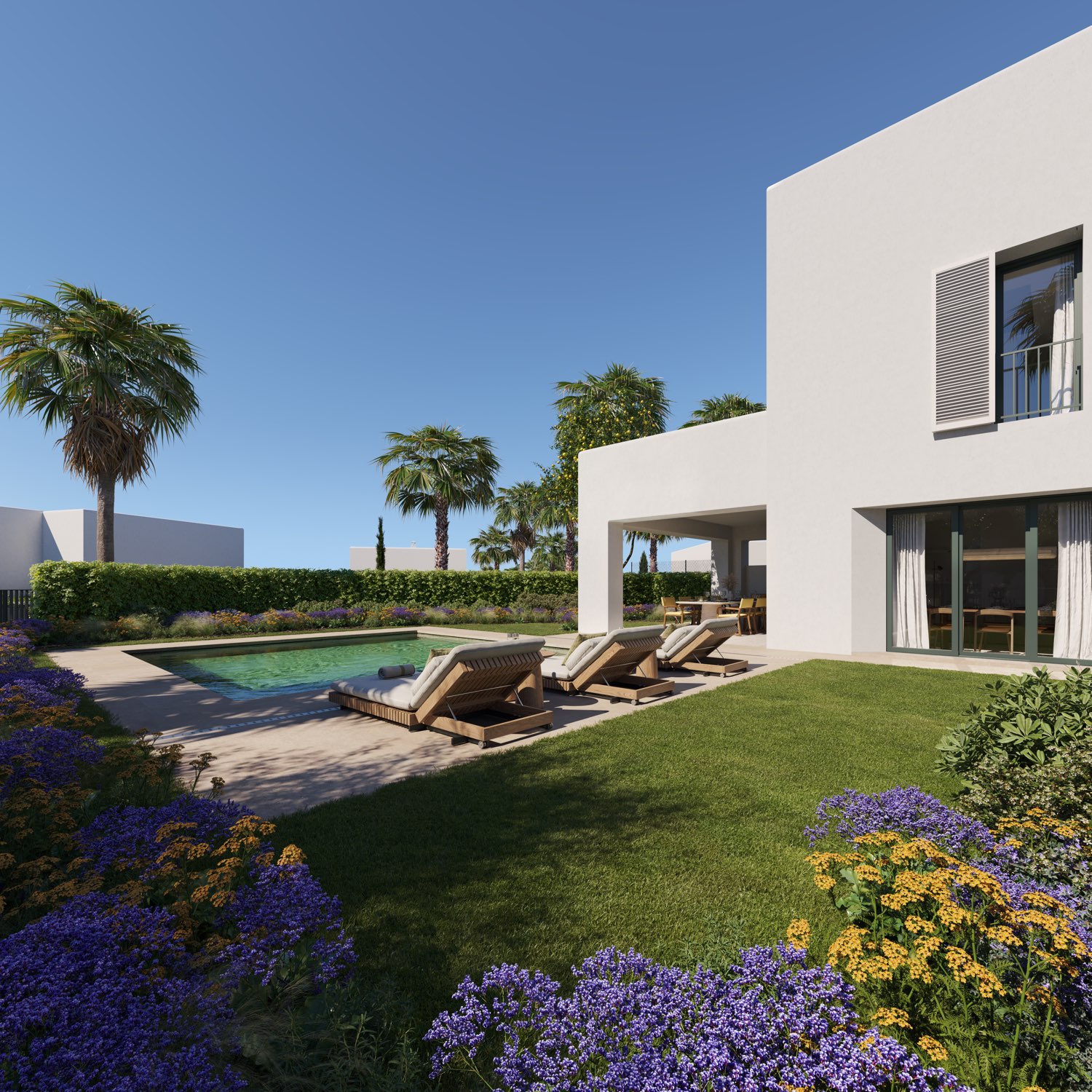 Las Villas - Sotogrande. Obra nueva en estado avanzado de construcción.