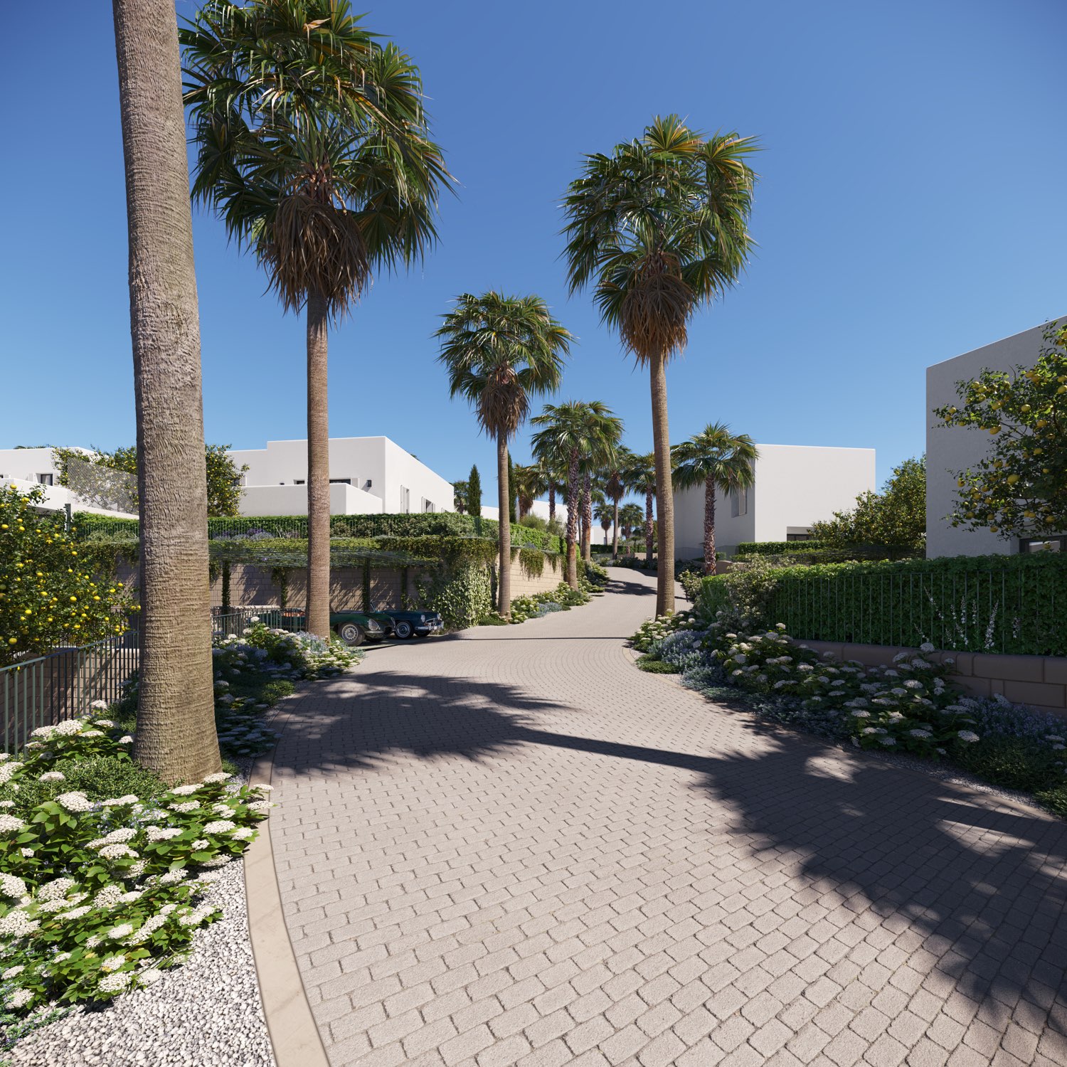 Las Villas - Sotogrande. Obra nueva en estado avanzado de construcción.