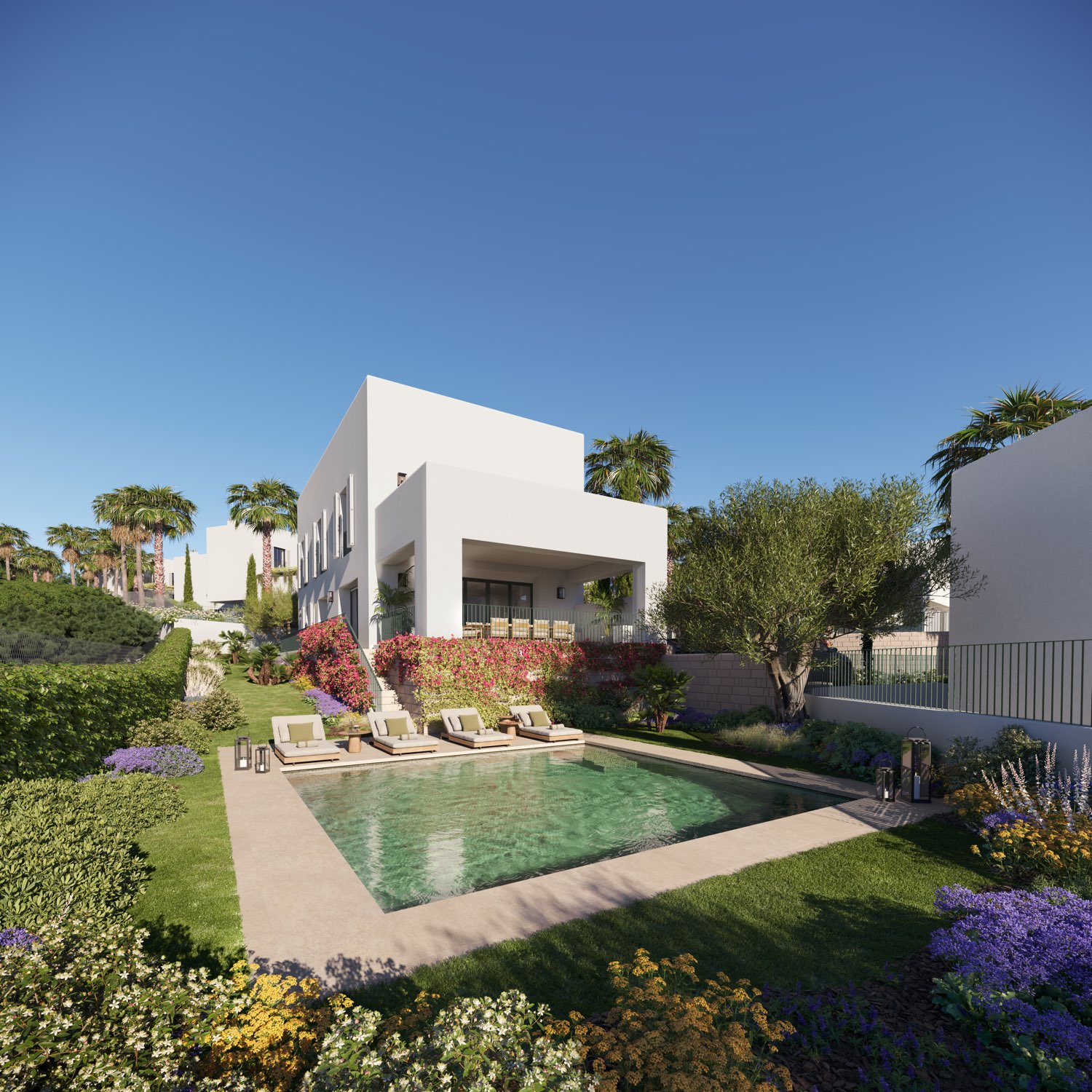 Las Villas - Sotogrande. Obra nueva en estado avanzado de construcción.