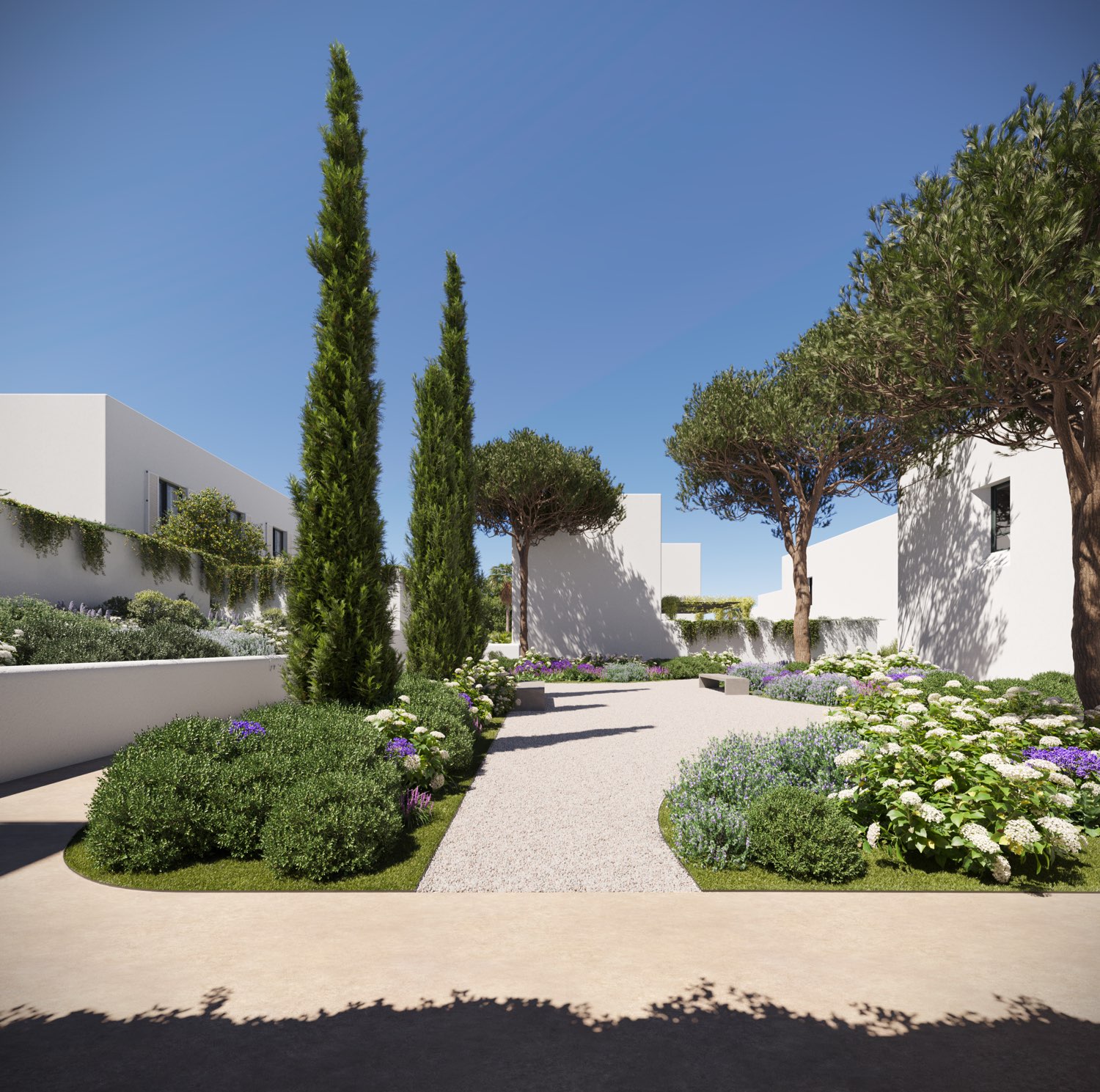 Las Villas - Sotogrande. Obra nueva en estado avanzado de construcción.