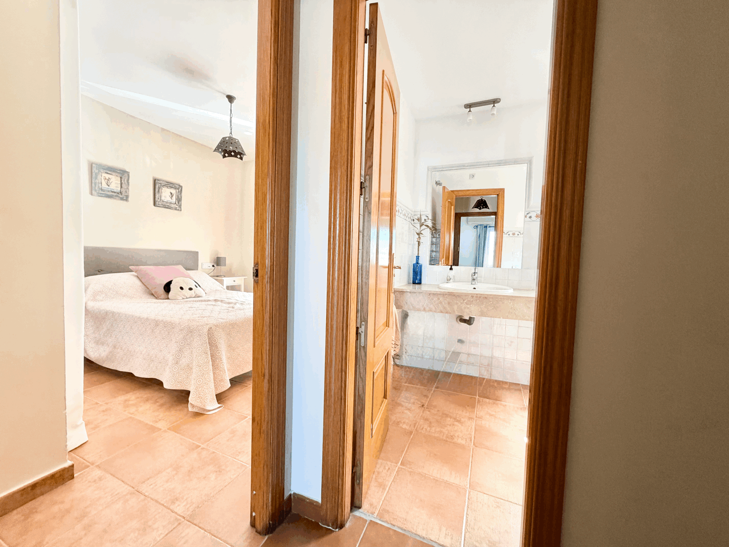 Charming four-bedroom townhouse in a gated community with a swimming pool