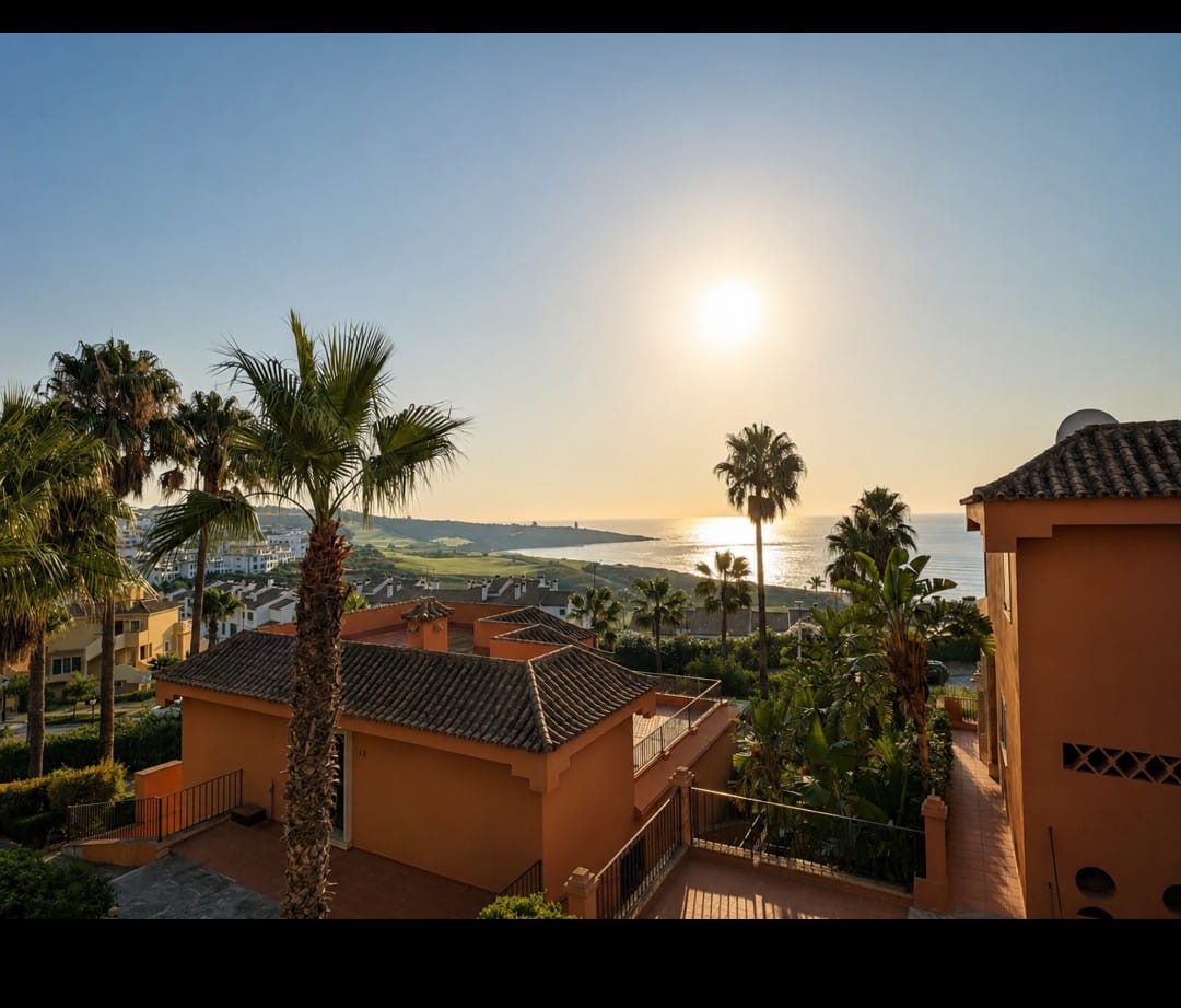 Precioso apartamento de dos dormitorios con vistas al mar y Gibraltar
