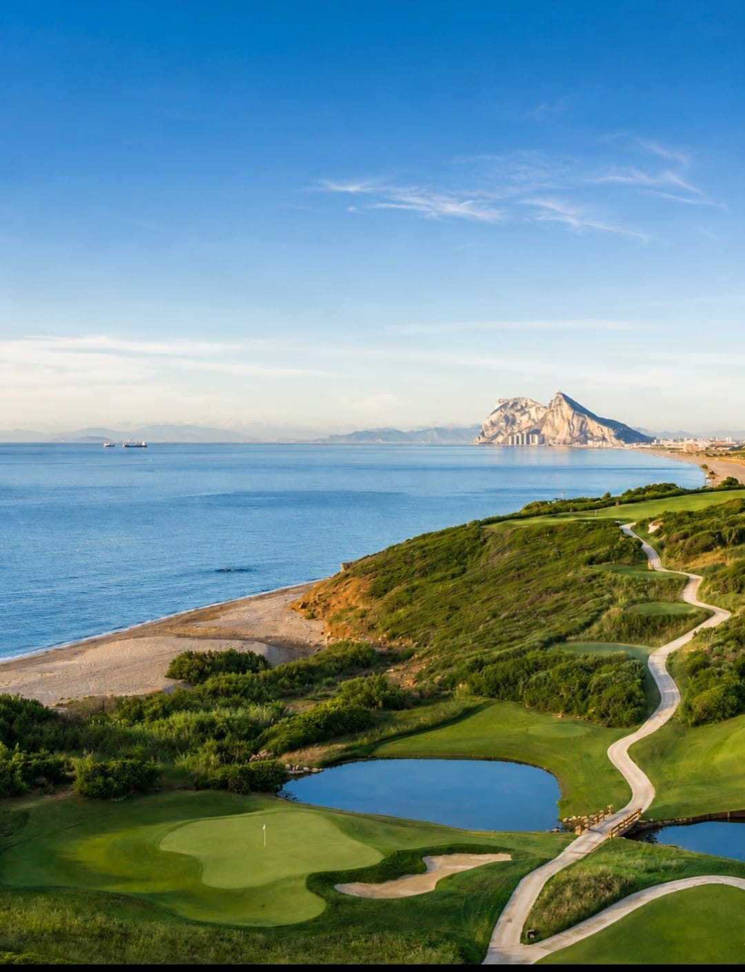 Precioso apartamento de dos dormitorios con vistas al mar y Gibraltar